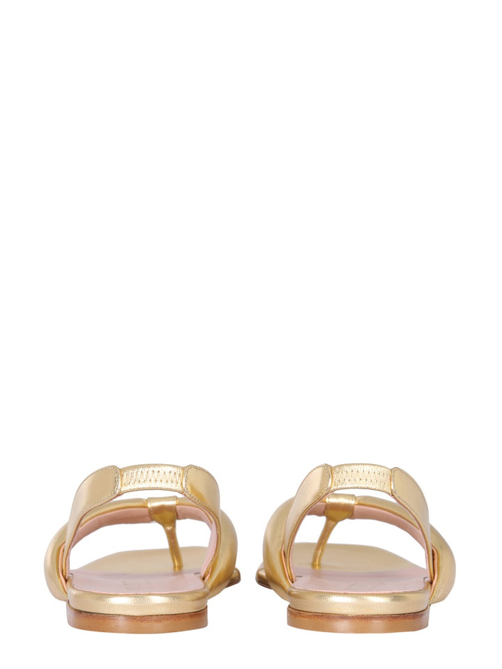 Gia Borghini Sandals - Gold | Wanan Luxury