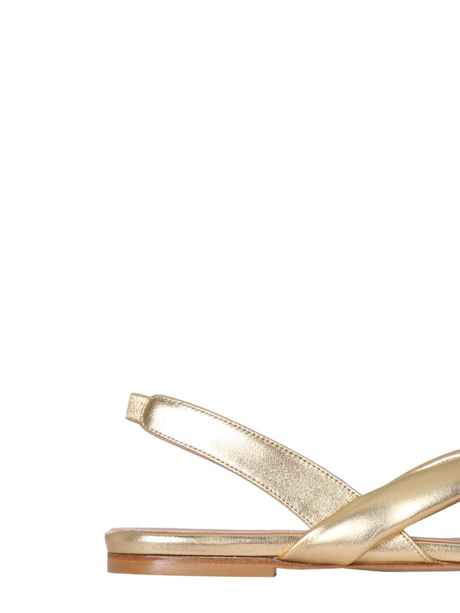 Gia Borghini Sandals - Gold | Wanan Luxury