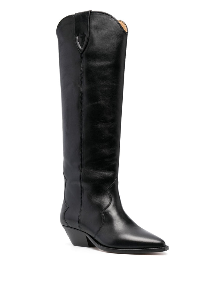 Denvee 40mm knee high boots