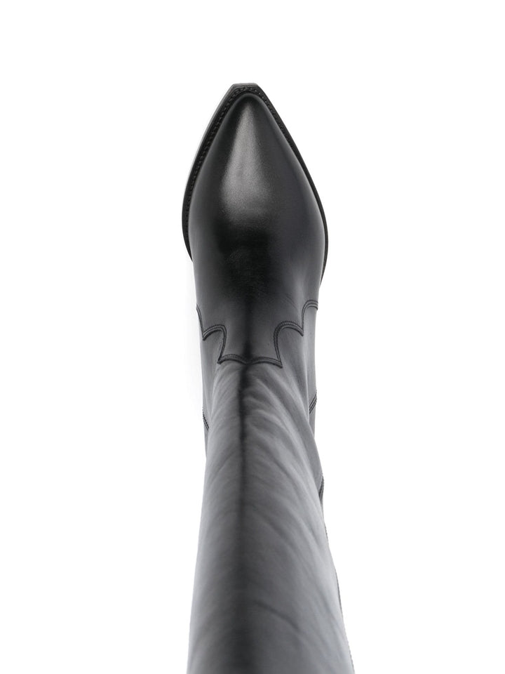 Denvee 40mm knee high boots