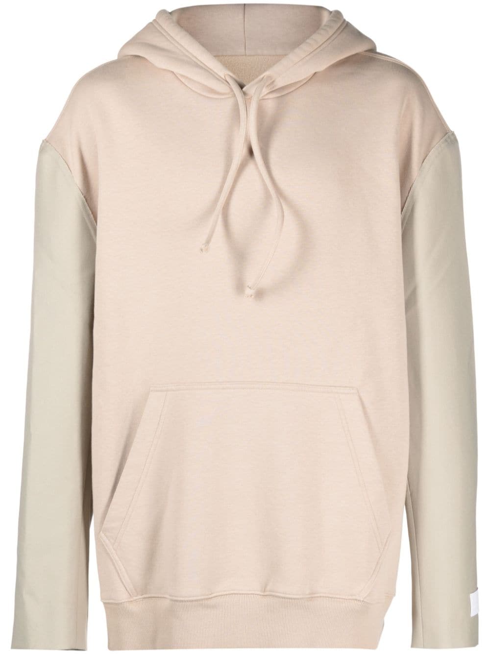 Sweatshirt with contrasting sleeves