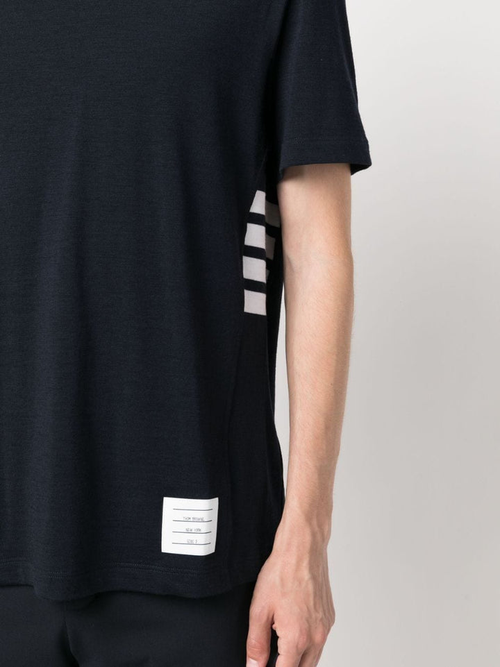 4-Bar logo-patch T-shirt