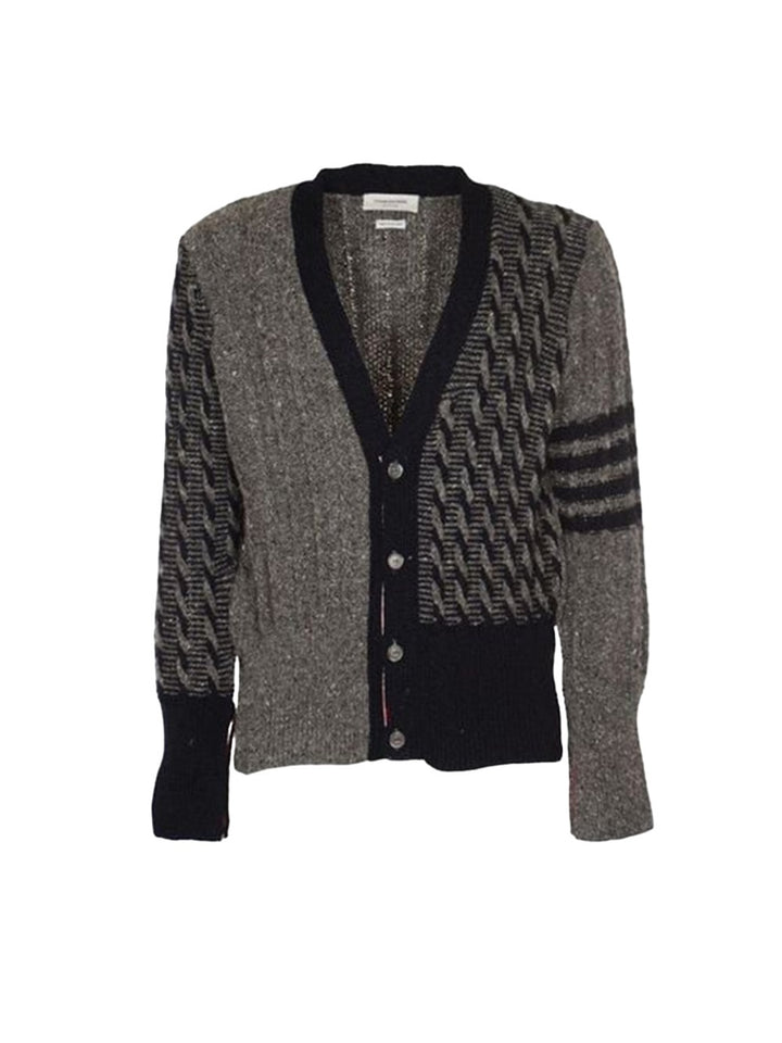 Cardigan with 4 stripe detail