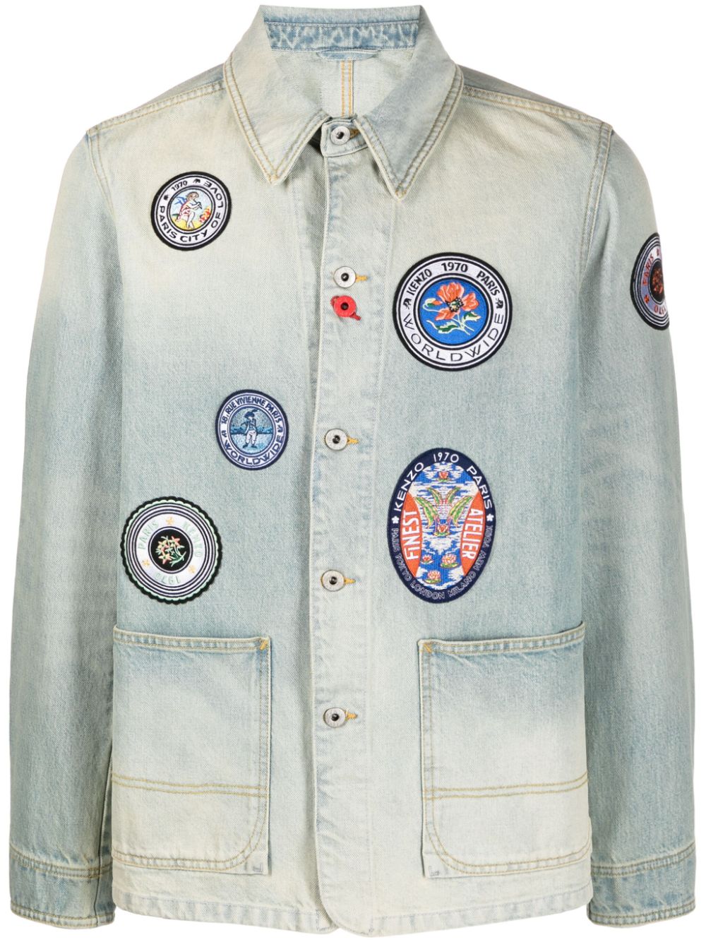 Travel Badge Denim Jacket