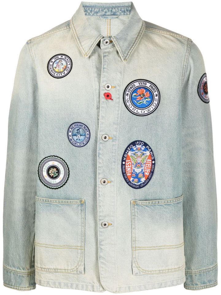 Travel Badge Denim Jacket