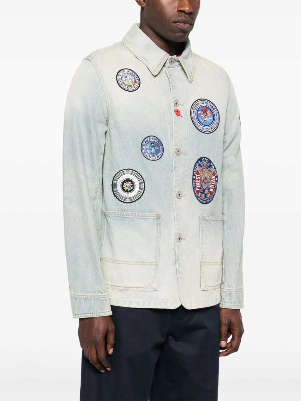 Travel Badge Denim Jacket