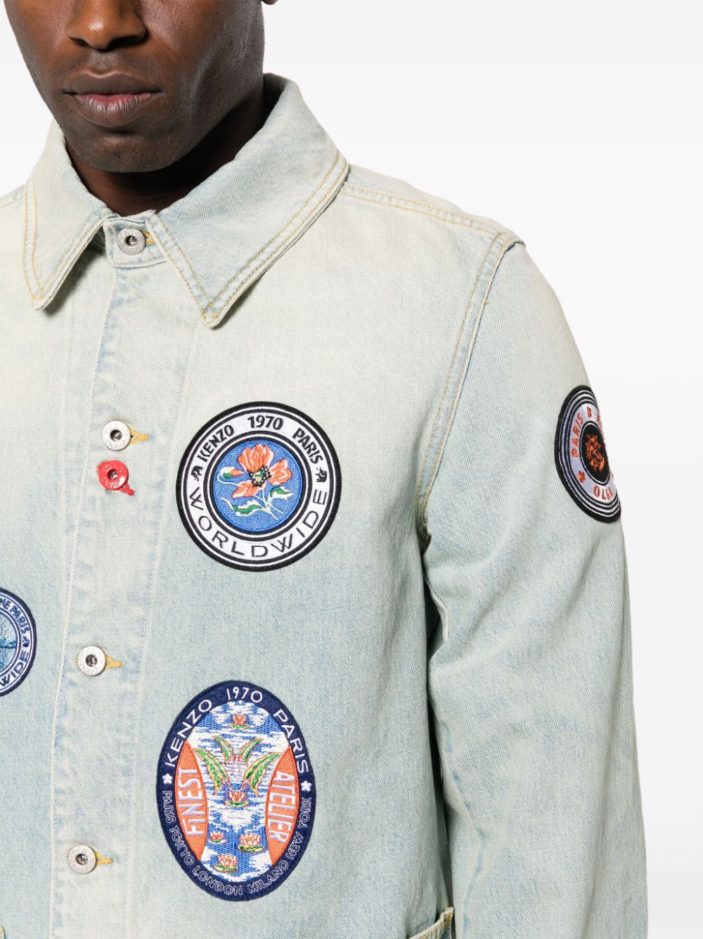 Travel Badge Denim Jacket