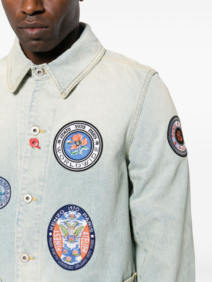 Travel Badge Denim Jacket