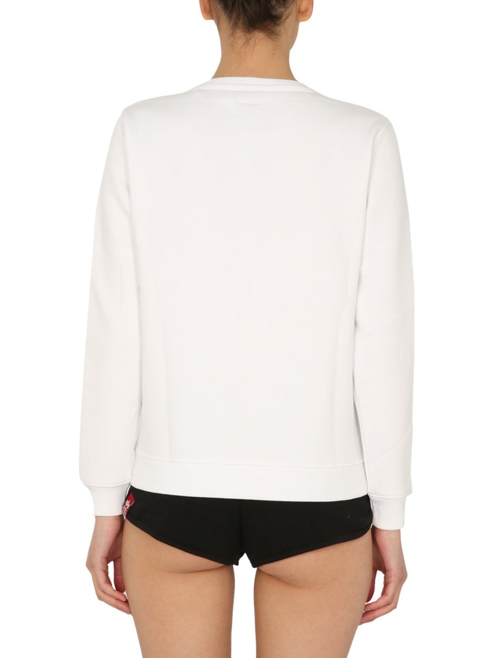 Alpha Industries Sweatshirts - White | Wanan Luxury