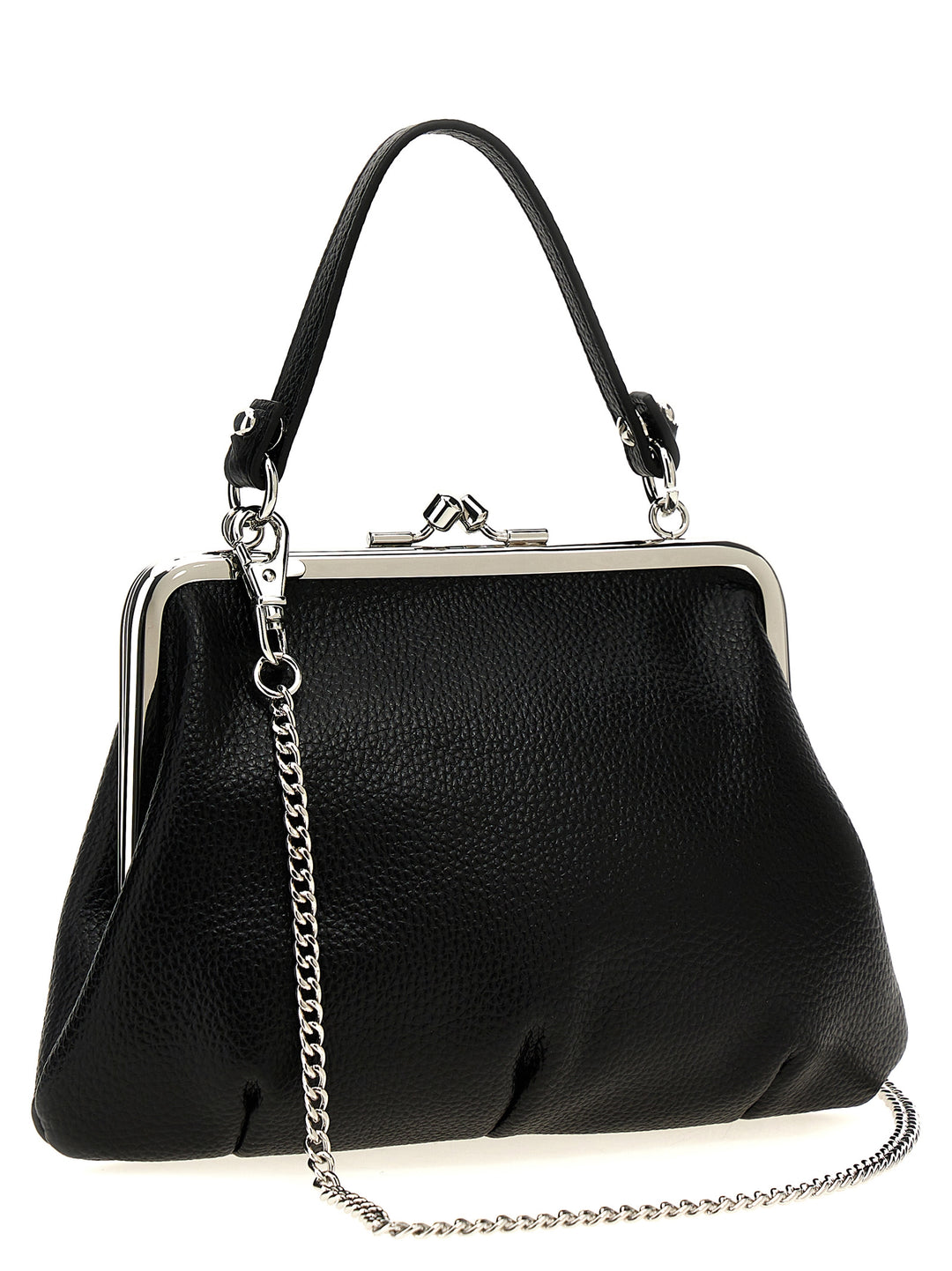 Granny Frame Hand Bags Black