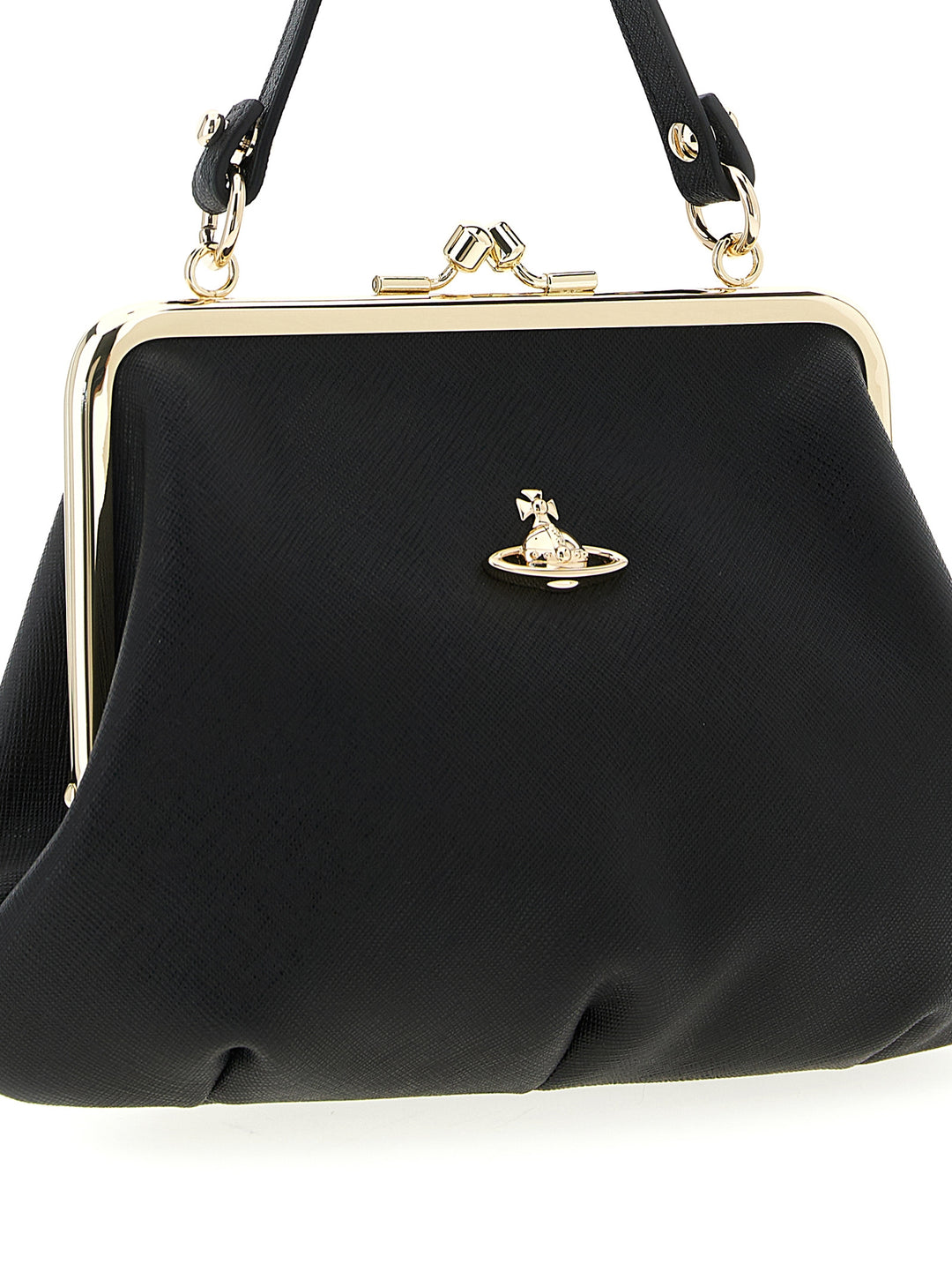 Vivienne Westwood Granny Frame Hand Bags - Black | c5ca95ee4d9e4eed994195a0d80e2466ad1bde1e