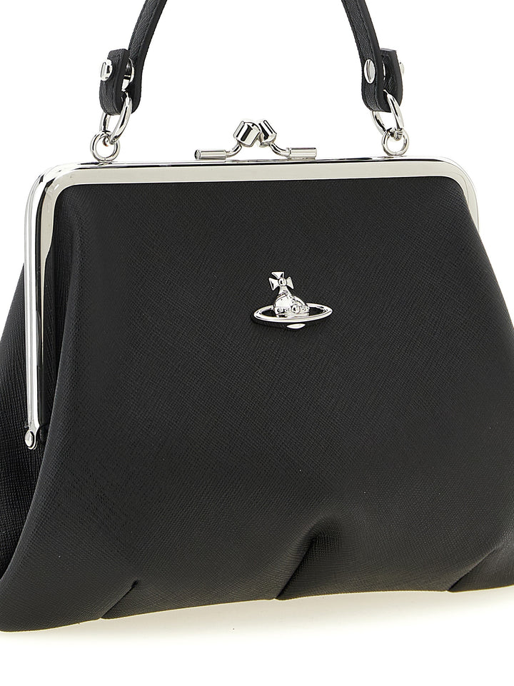 Vivienne Westwood Granny Frame Hand Bags - Black | 58563ee60b67a012dfd4b6680cb90f1f3858cbd8