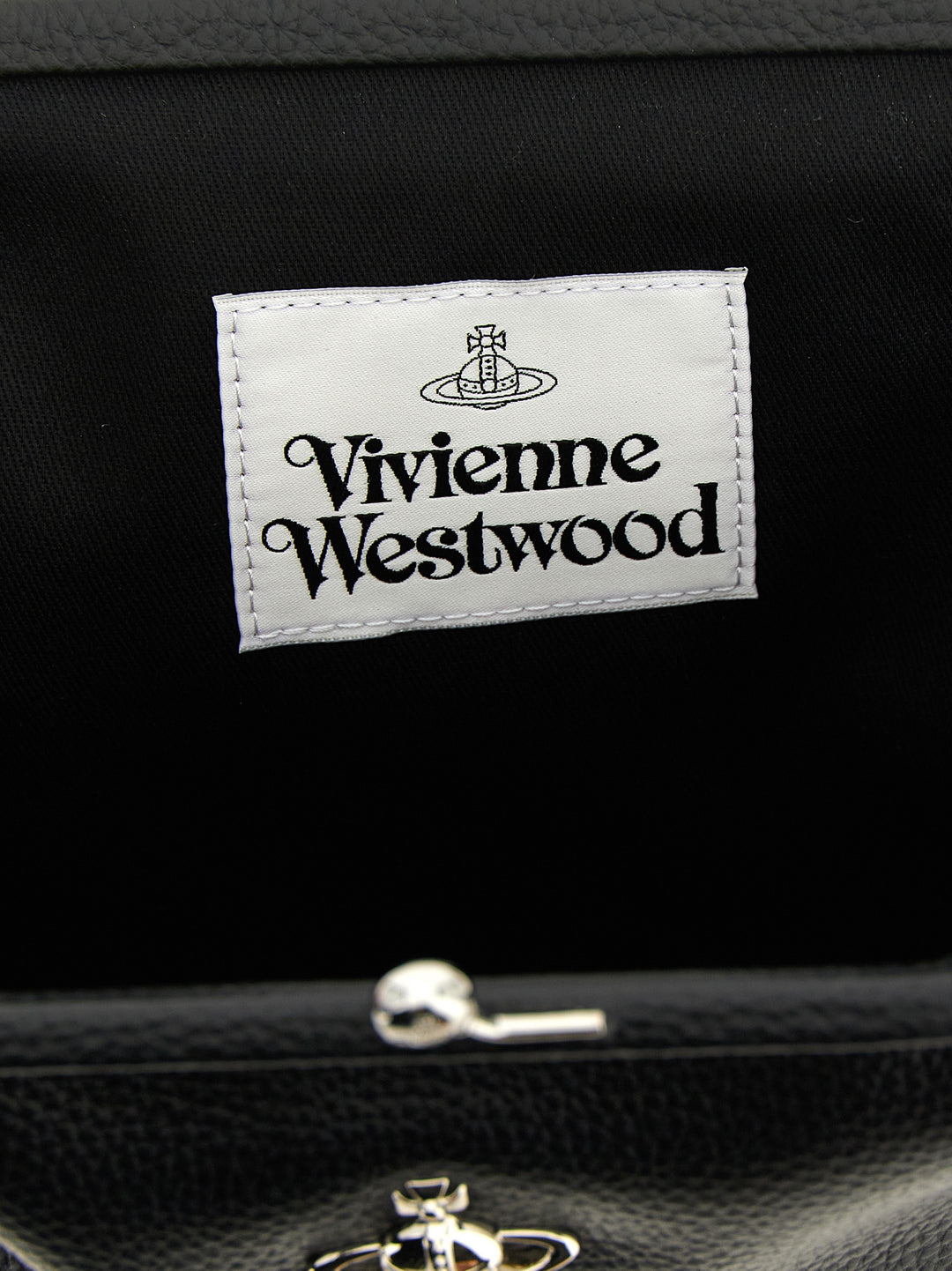 Vivienne Westwood Vivienne Clutch - Black | 64dd950f17ee6a5d48de18373626baf48037c9d5