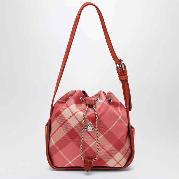 Pink Tartan Shoulder Bag