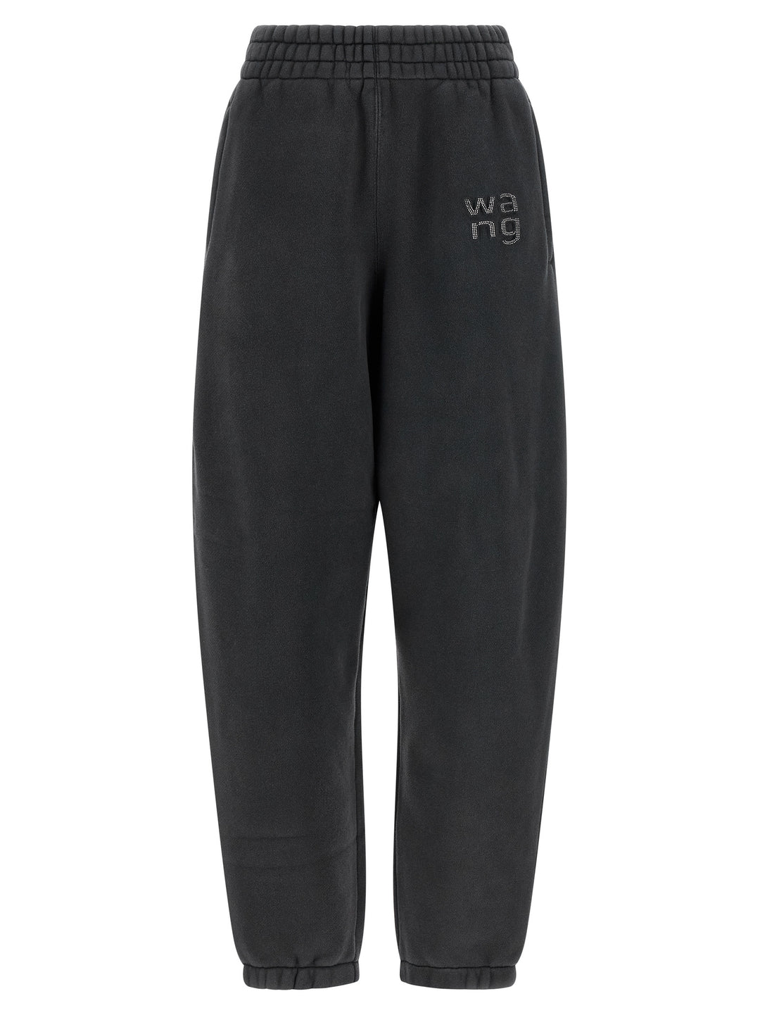 T By Alexander Wang Hotfix Logo Pants - Black | b983ea96cb86181d4da8008c54307d17f88e10cf