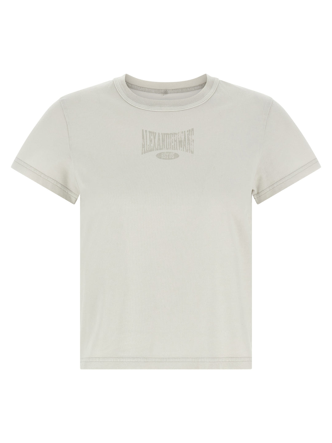 T By Alexander Wang Lived Logo T-shirt - White | a9a5eaca5b57da6cc3ca01dcbf198b2c8ace83f4