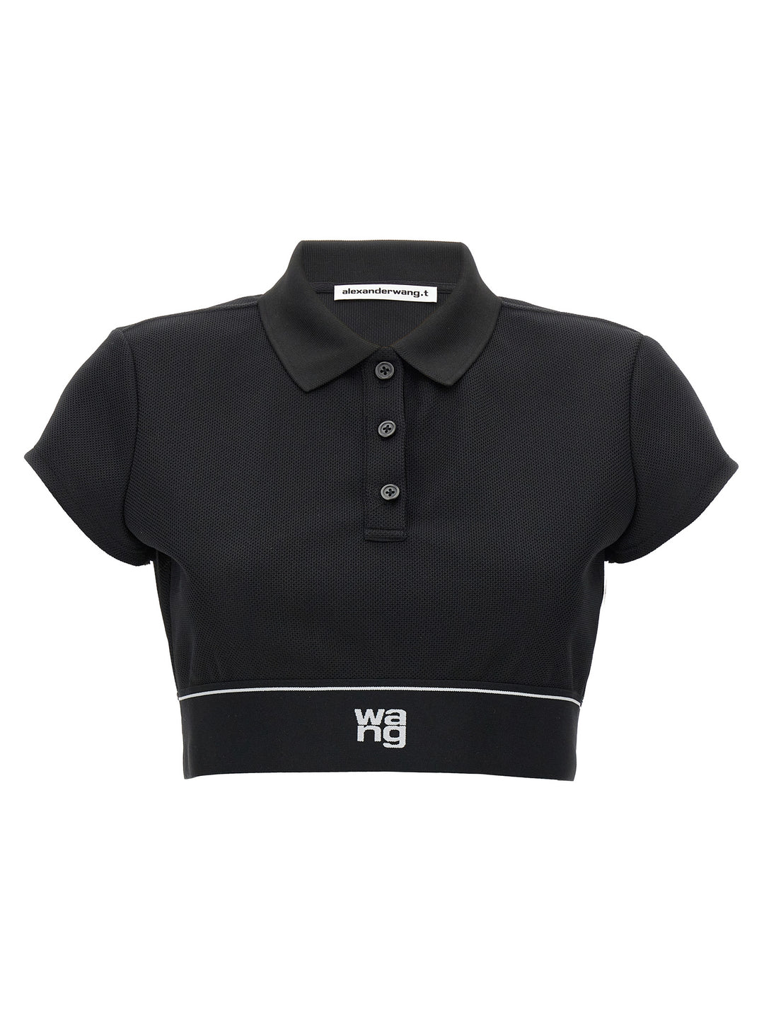 Cheerleader Top Polo Black