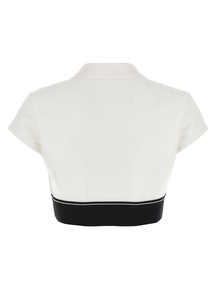 Cheerleader Top Polo White