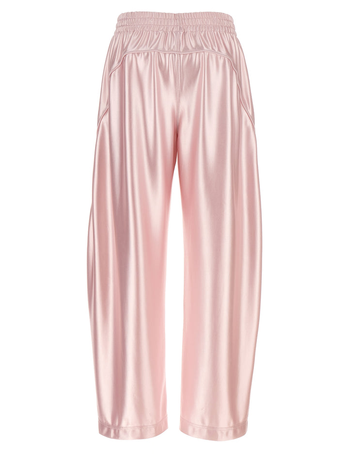 Logo Label Pants Pink