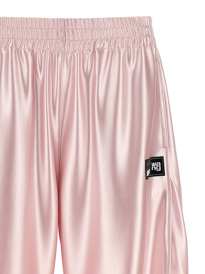 Logo Label Pants Pink