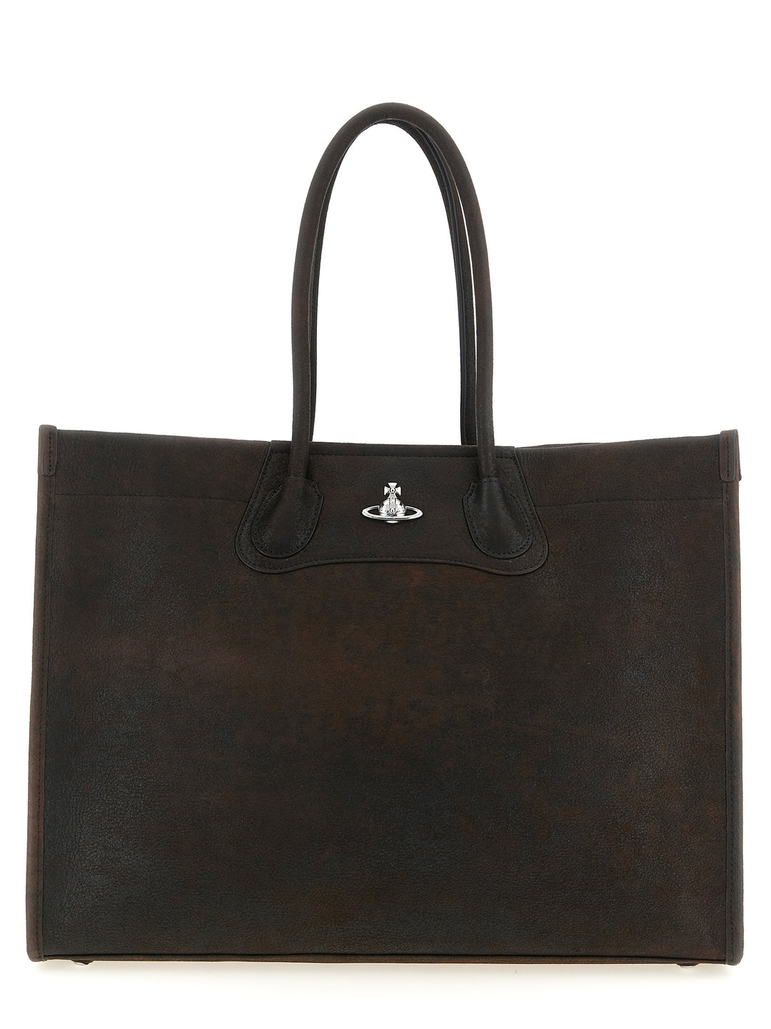 Vivienne Westwood Troy Tote Bag - Brown | 741e59b82d7ac50aa656344416e5e43e96c9e1d1