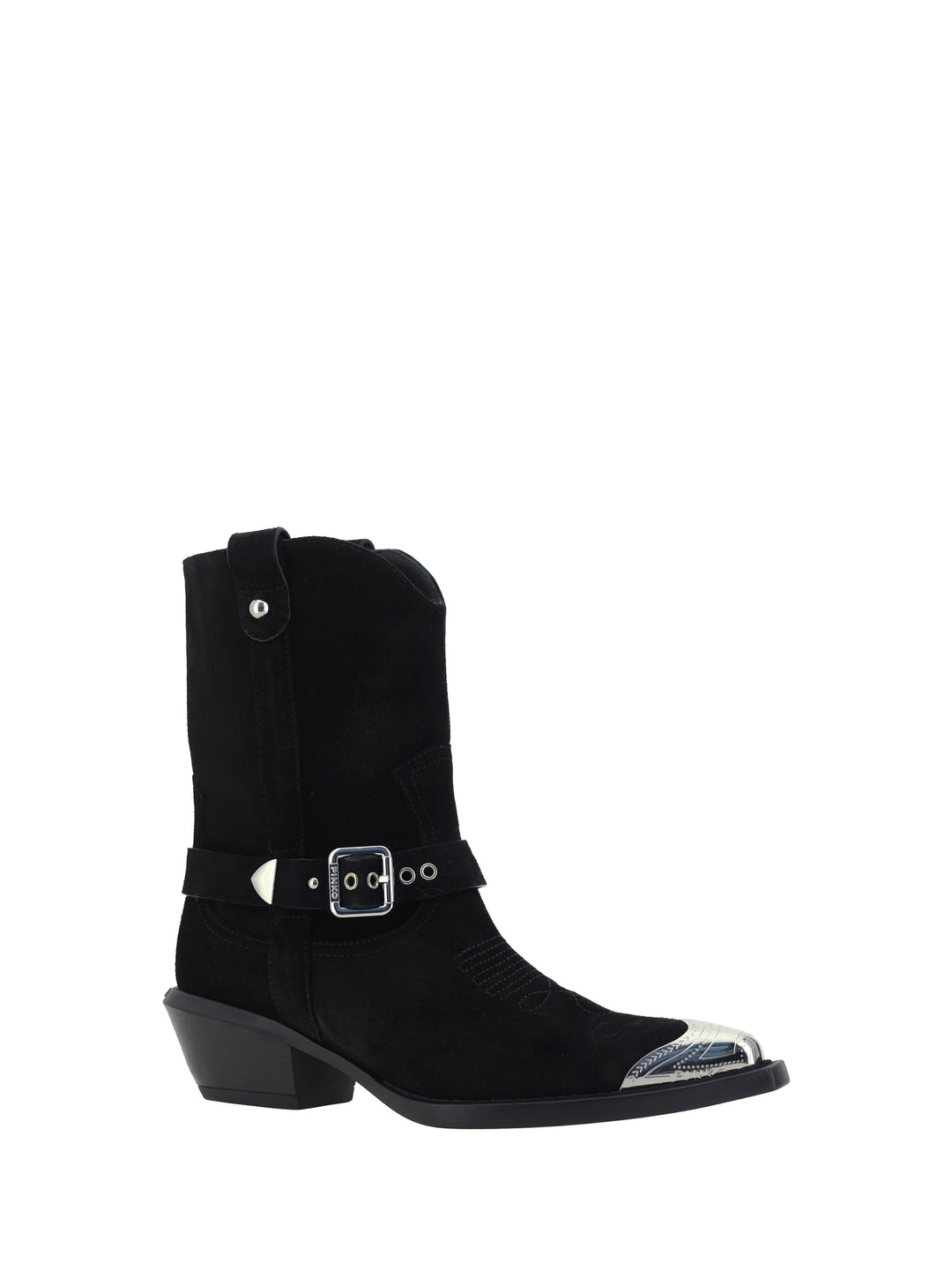 TEX 08 - ANKLE BOOT COW SUEDE BLACK