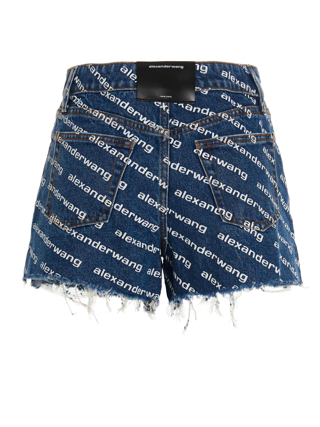 Denim X Alexander Wang Bite Bermuda and Short - Blue | 6ed8a6b6a37206e765a8c694e15ac8d9ca196e3a