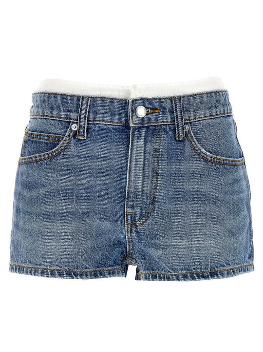 Denim Shorts Bermuda And Short Blue