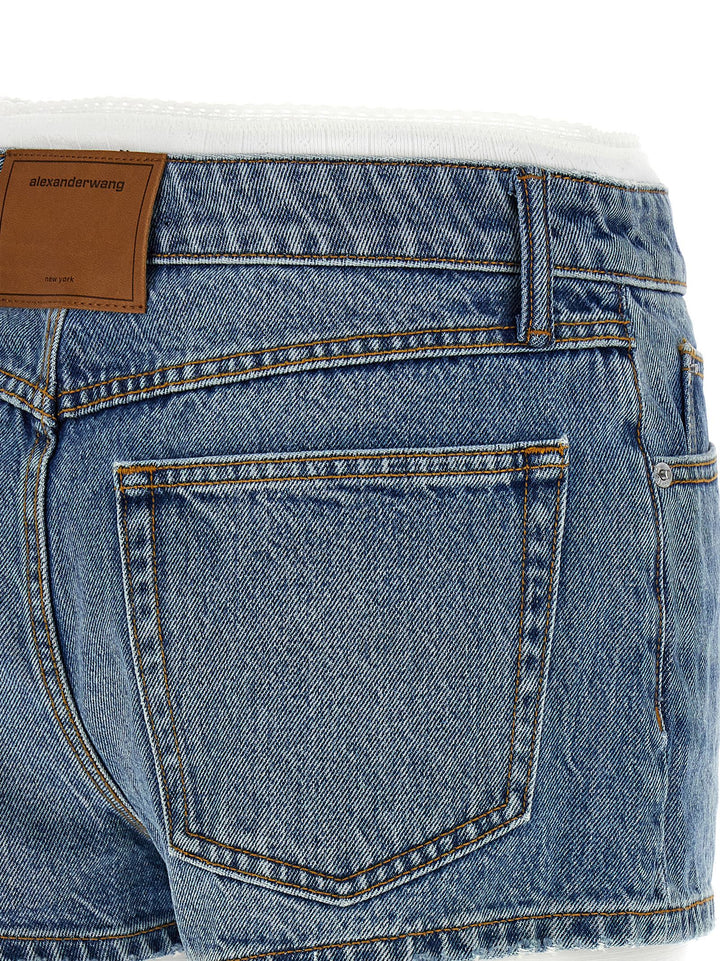 Denim Shorts Bermuda, Short Blue