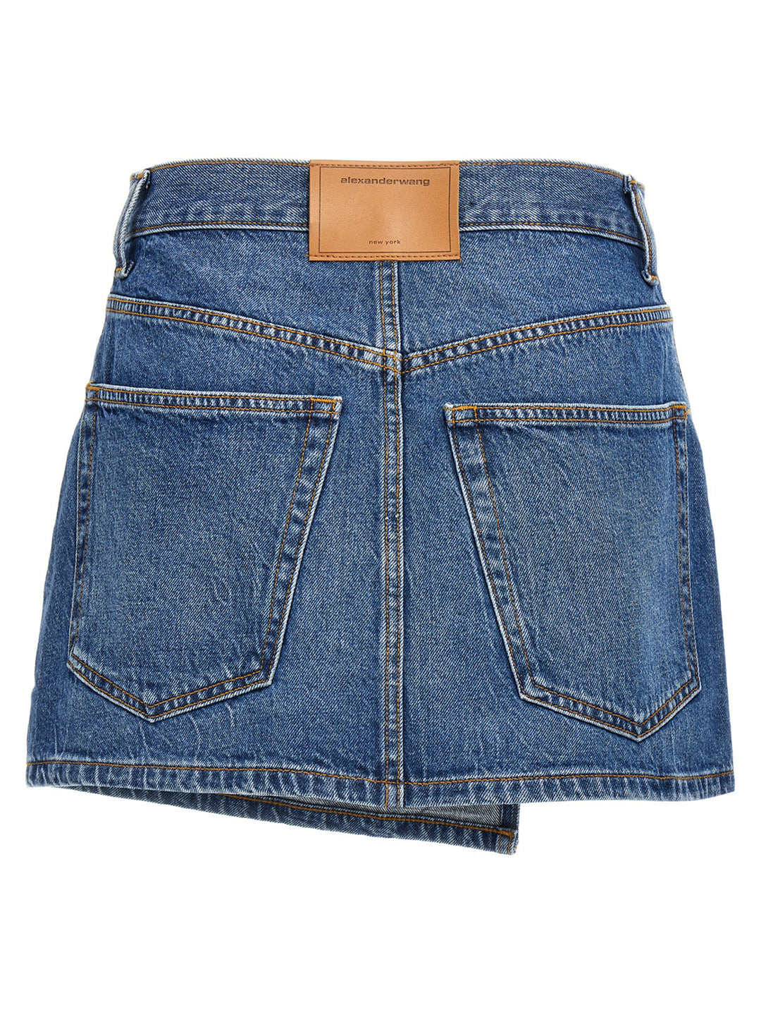 Denim X Alexander Wang Deconstructed Wrapped Skirts - Blue | b13181e66ffaf9817d5abf720a5e85a11256c7a2