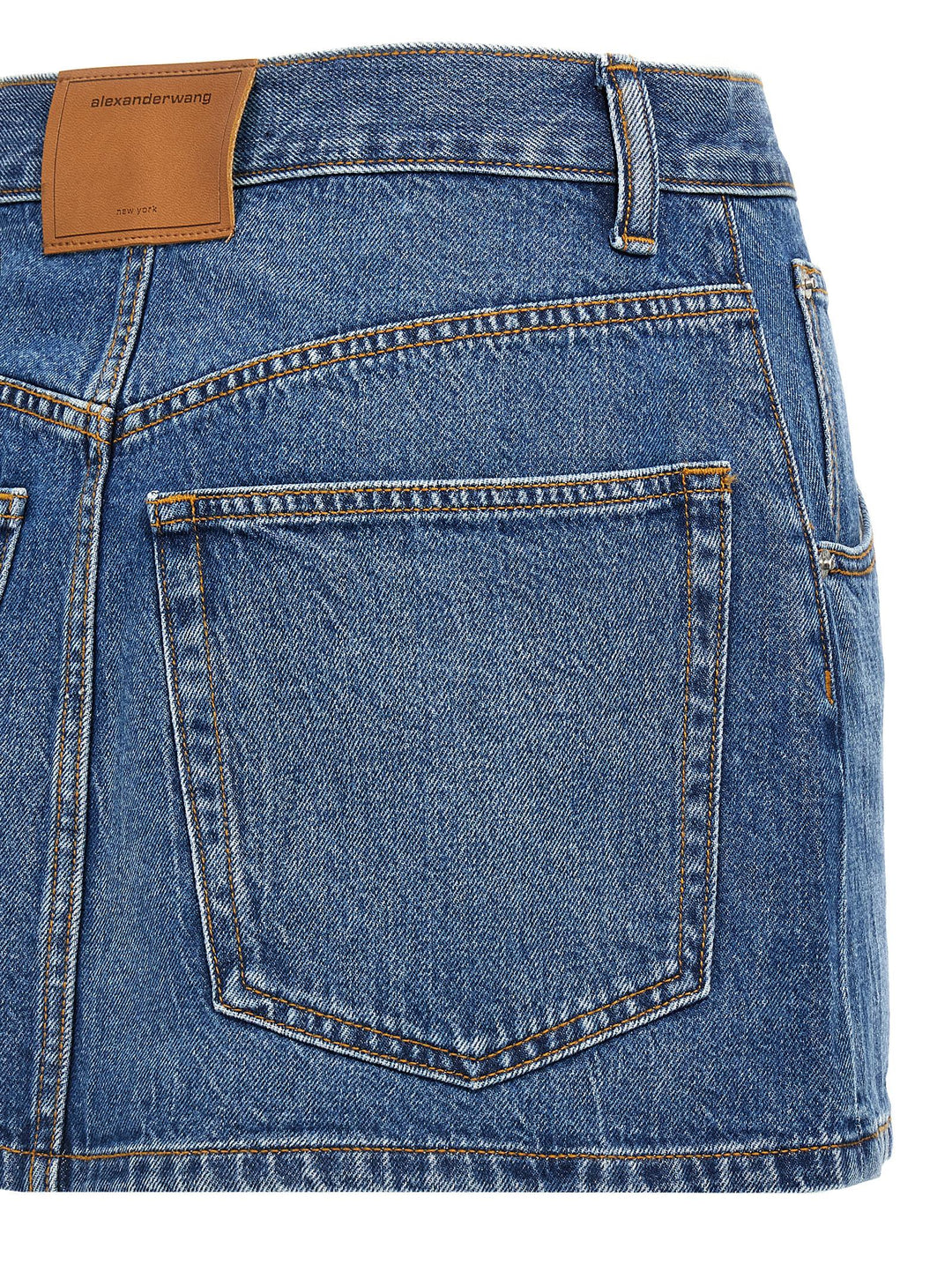 Denim X Alexander Wang Deconstructed Wrapped Skirts - Blue | bf854388defb4eed56cd4e189b5dfb9f746f2e3c