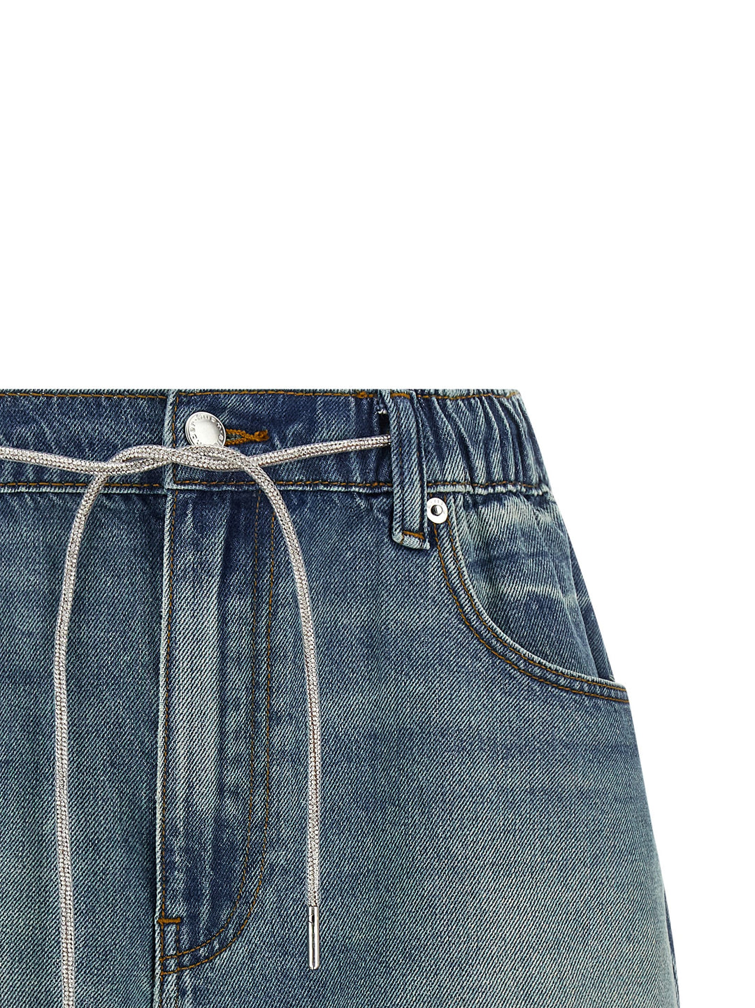 Alexander Wang Marathon Bermuda and Short - Blue | a6eee2810bf247403bbe22e7a29ff2e15cde2399