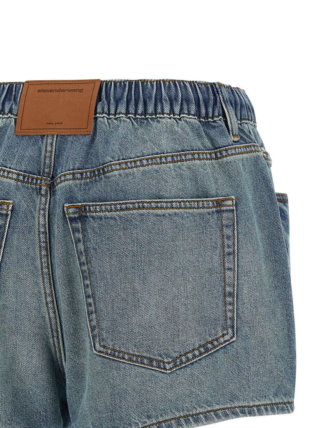 Alexander Wang Marathon Bermuda and Short - Blue | 59f44eadf70d3fad262837bf39af3f44c9dcd443