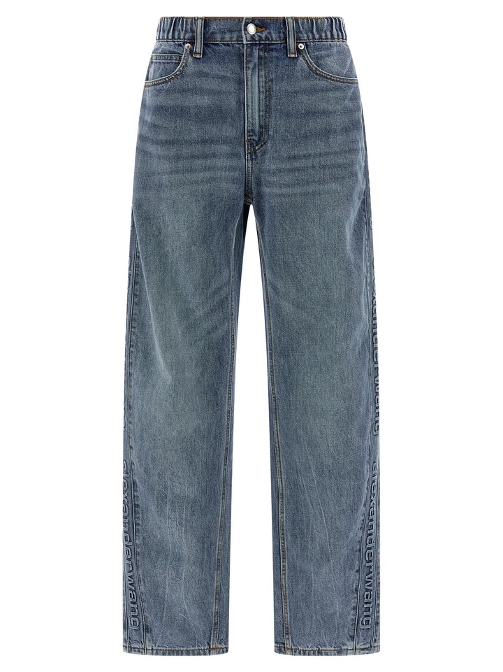 Denim X Alexander Wang Balloon Jogger Jeans - Blue | 4d2b6174b59fd8e9d35451a5c9690a10a0b52072