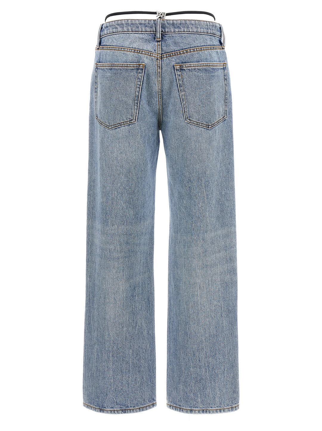 Prestyle Diamante Charm Jeans Light Blue