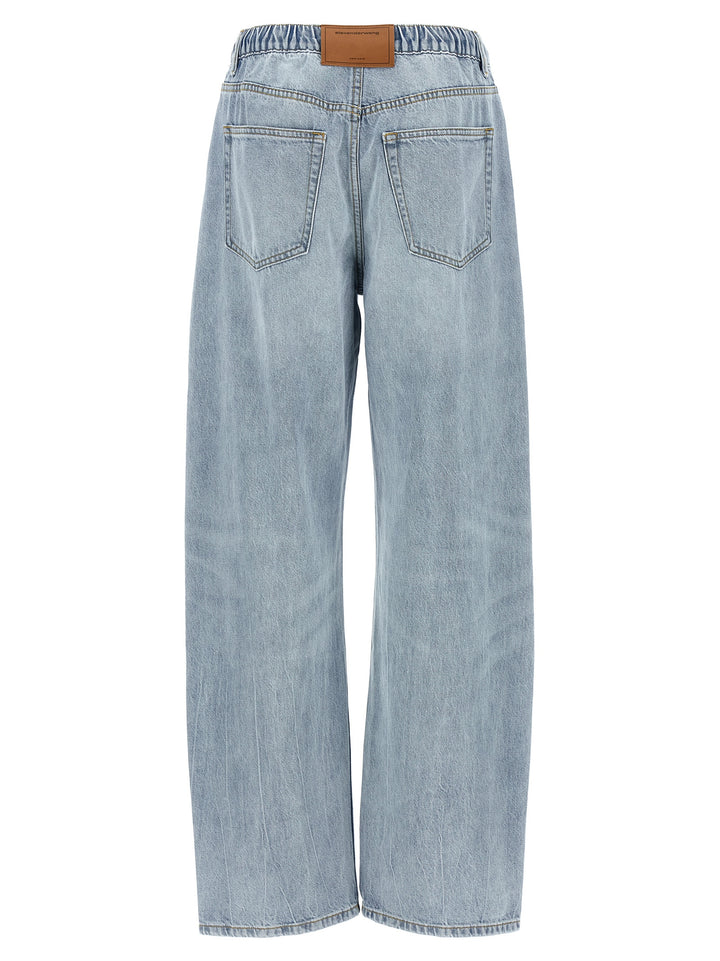 Alexander Wang Balloon Jogger Jeans - Light Blue | b38d82d7bedc5b0b85aede31c8a8e46609860389