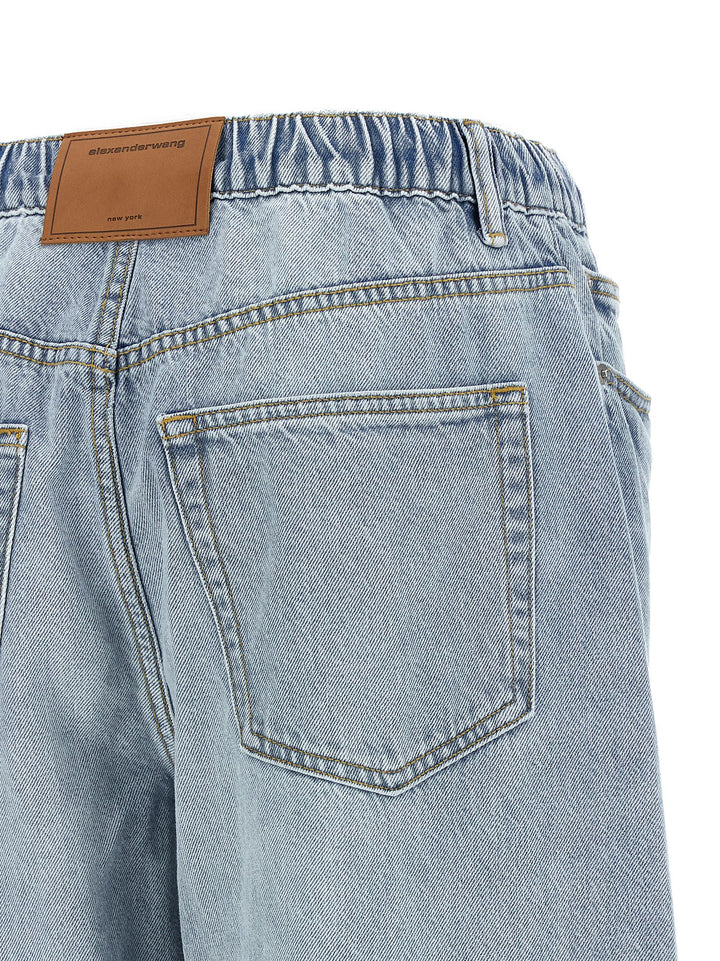 Alexander Wang Balloon Jogger Jeans - Light Blue | 408eeef1b798eca522c3c8b853d1a00188292ad5