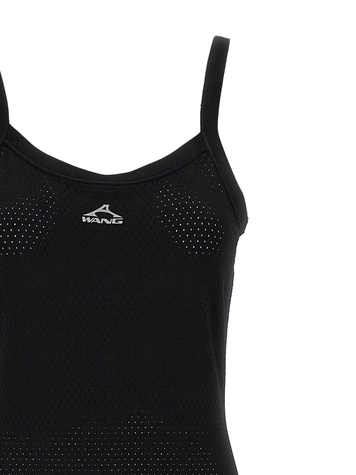 T By Alexander Wang Mesh Dress Dresses - Black | 887e14c67c767749101e633c9bd7647de14a5c90