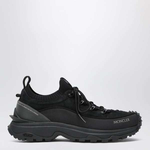 Trailgrip Lite3 Suede Leather Sneakers In Black