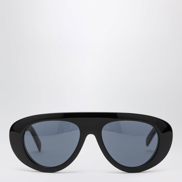 Black Aviator Sunglasses
