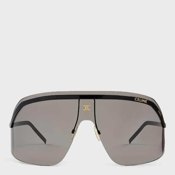 Morning Shade Black Metal Sunglasses