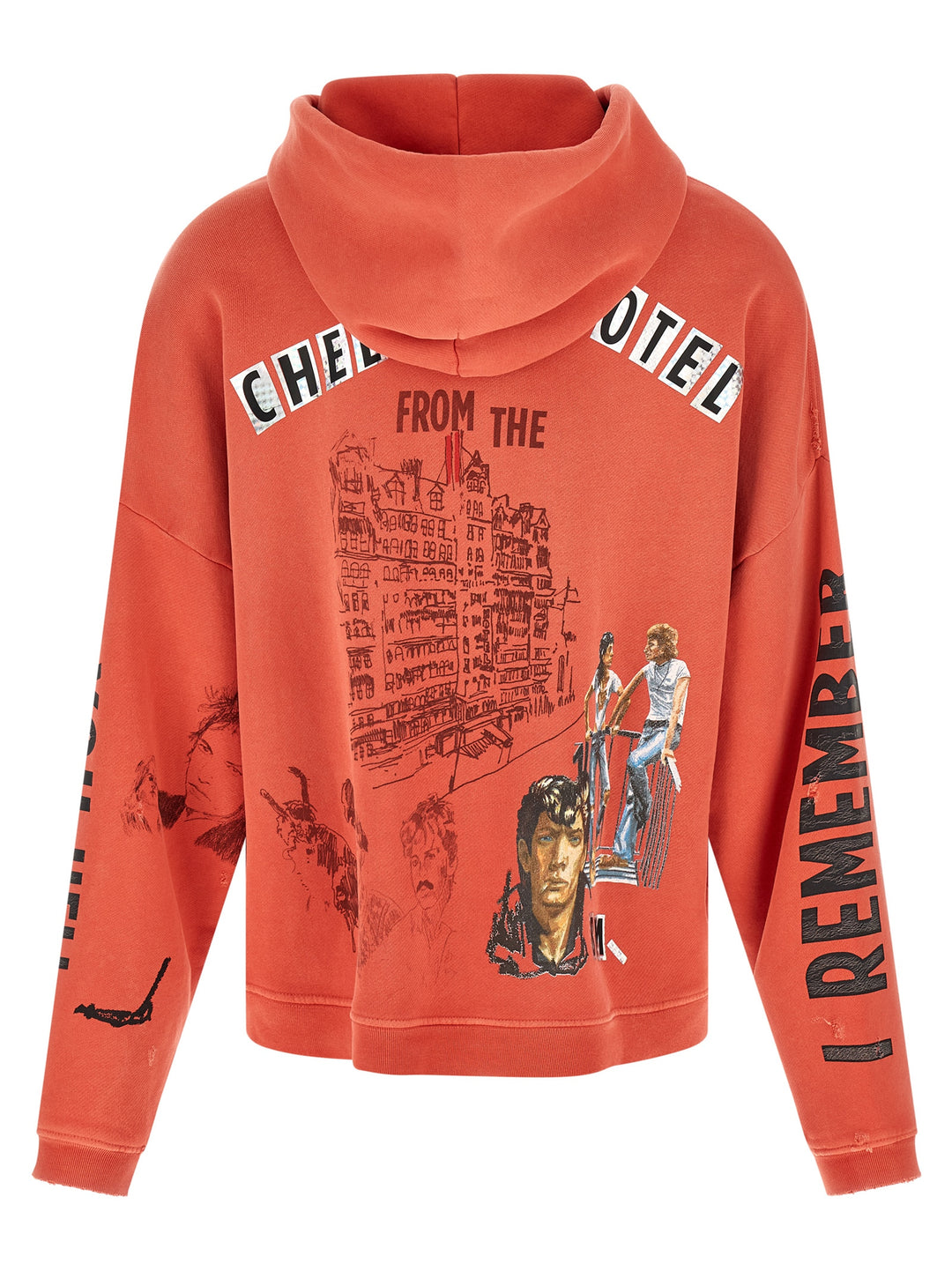 Paly Chelseahotel Sweatshirt - Red | 11145449818aaae3f5c8908692d90d1351c80e8d