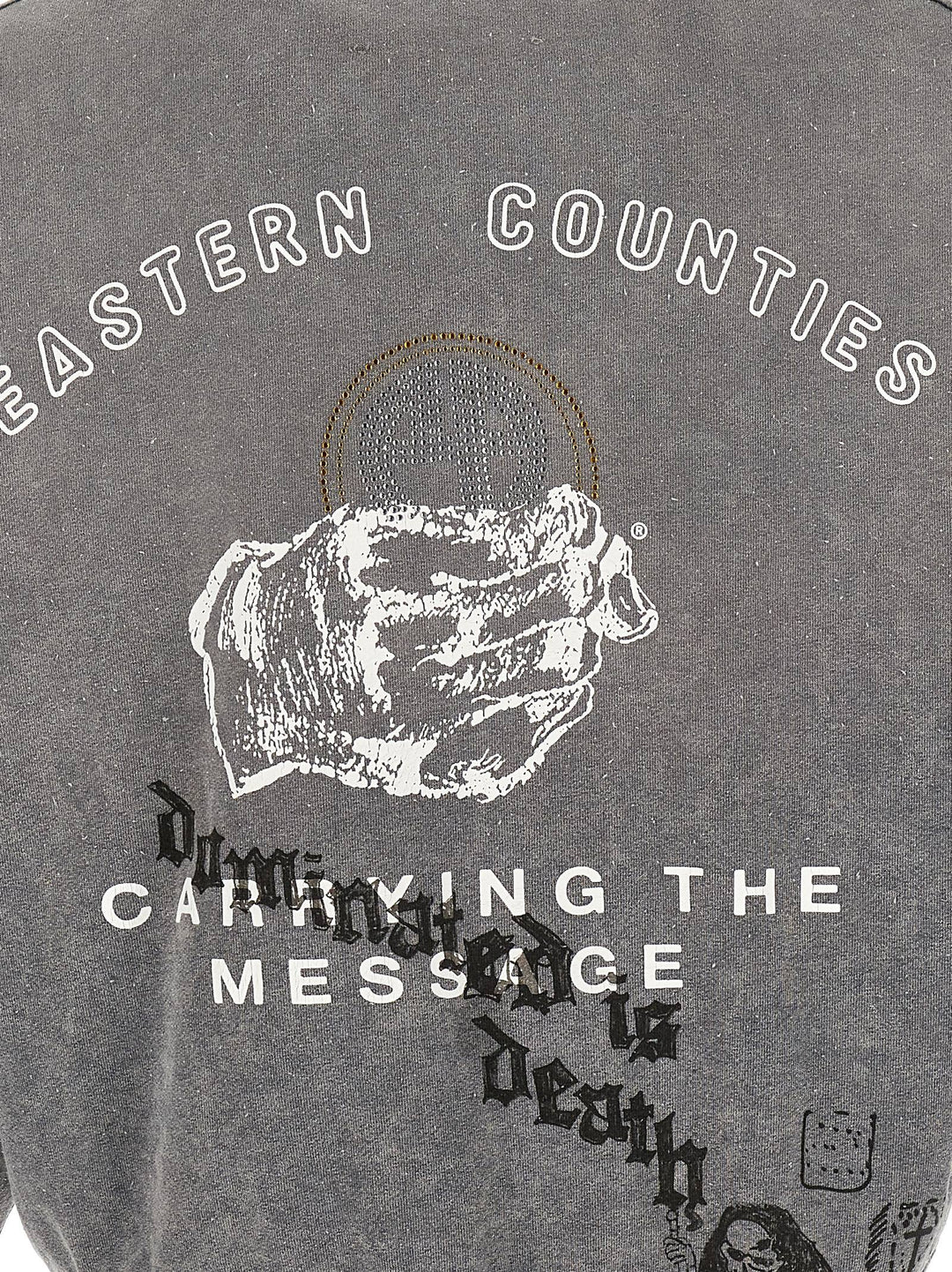 Paly Carrying The Message Sweatshirt - Gray | d9f0d3236d68ca50b79bf9d0611e643a803e7951