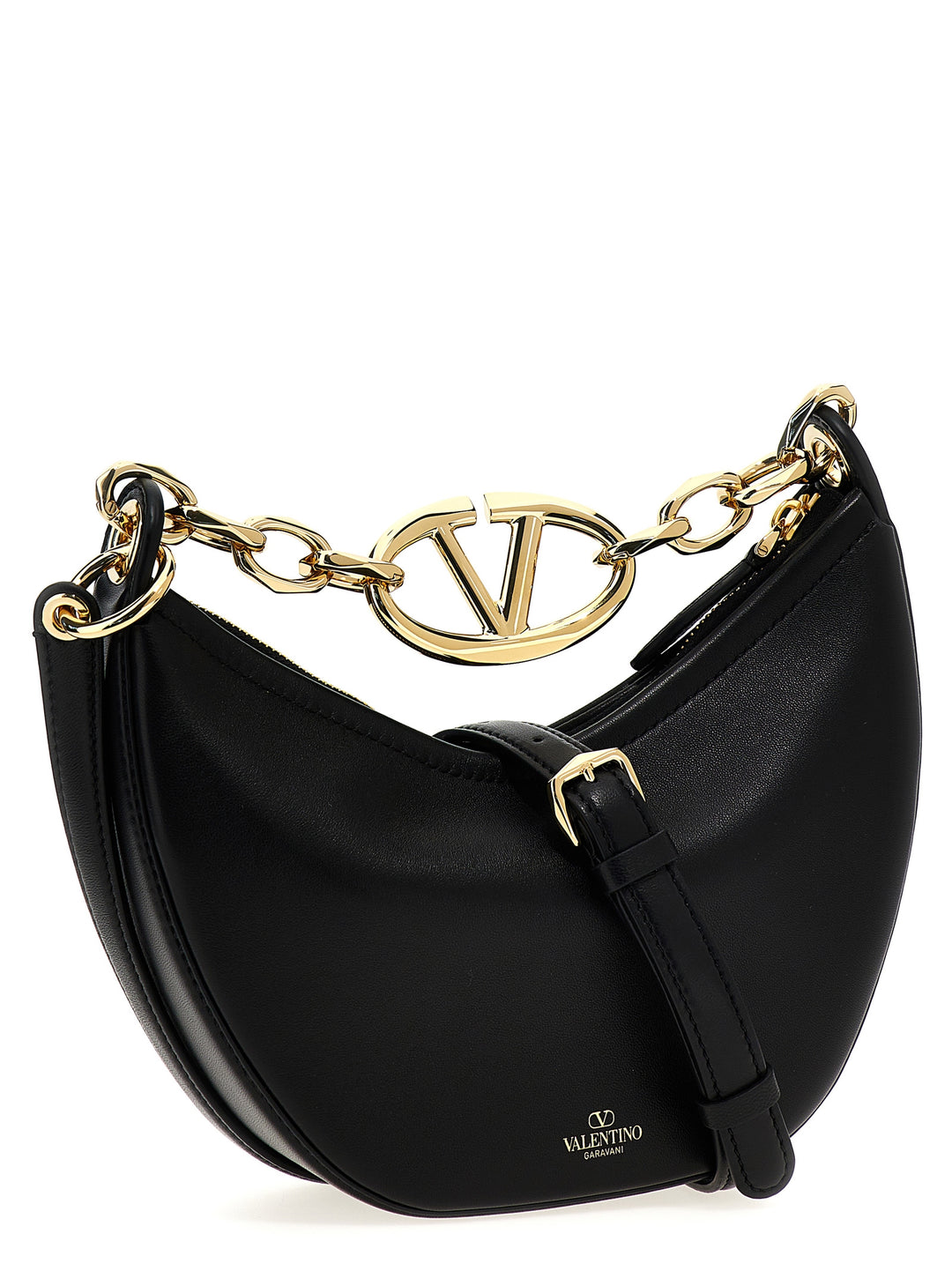 Hobo Vlogo Moon Bag Hand Bags Black