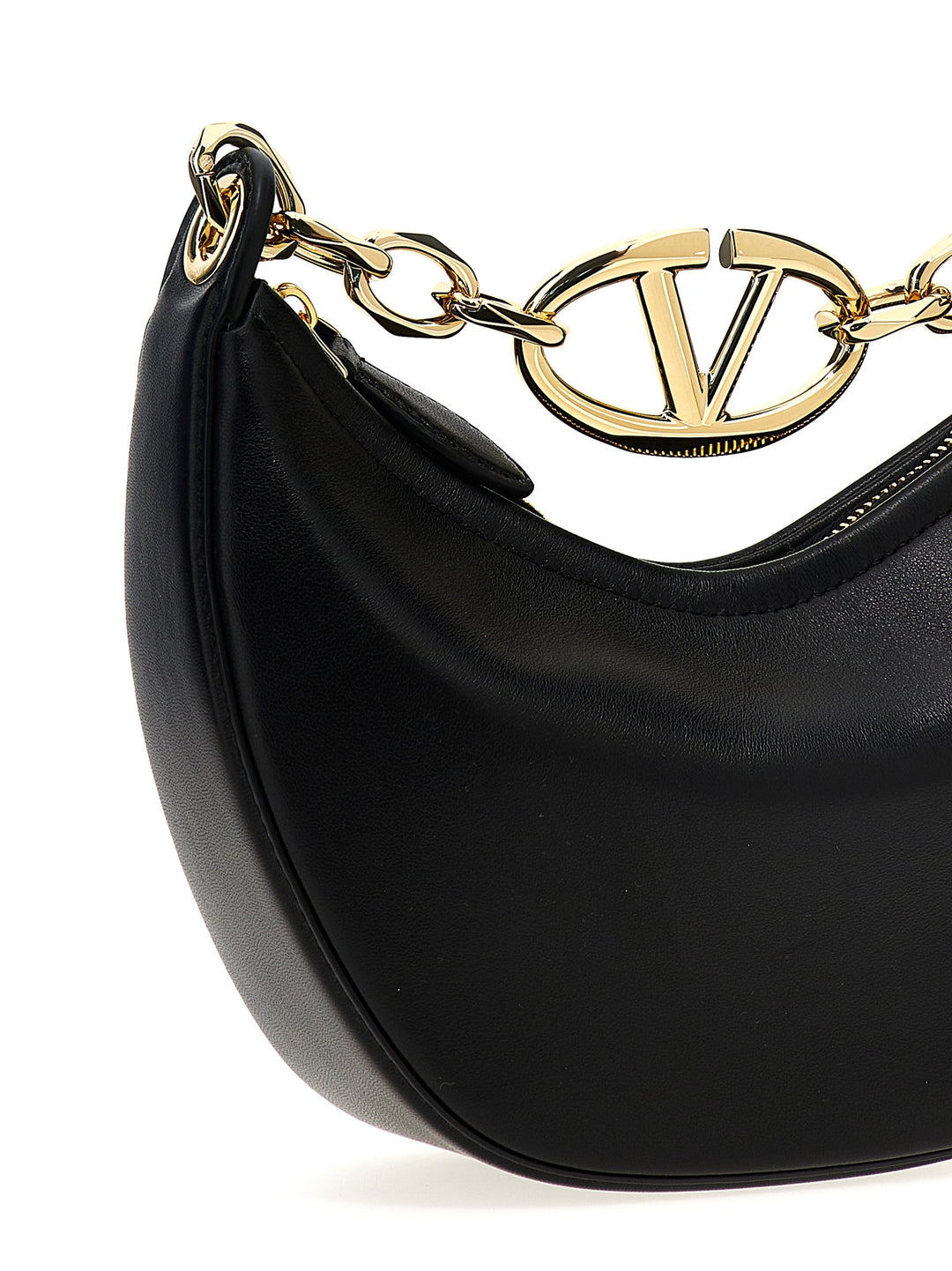 Hobo Vlogo Moon Bag Hand Bags Black