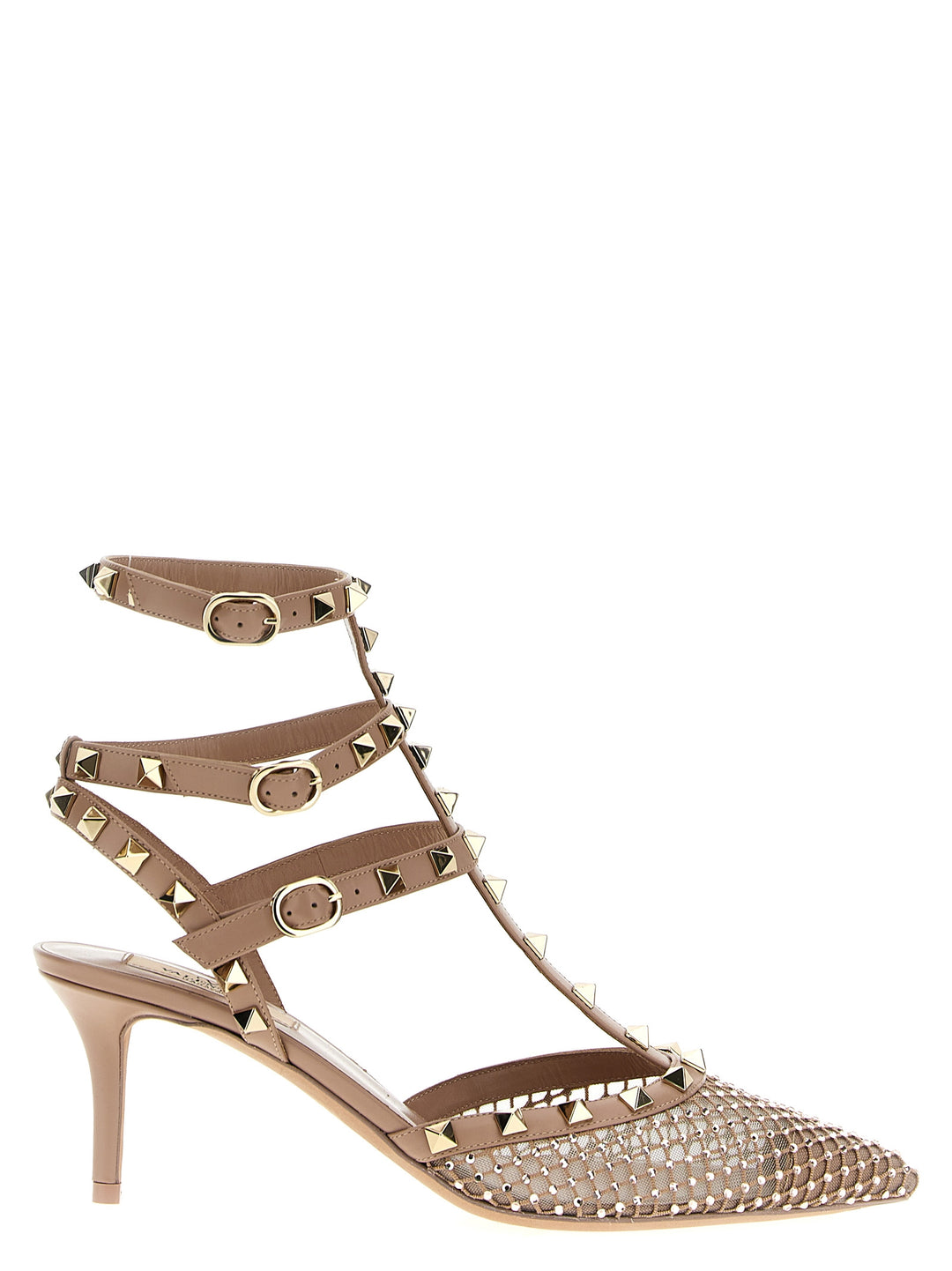 Rockstud Pumps Beige