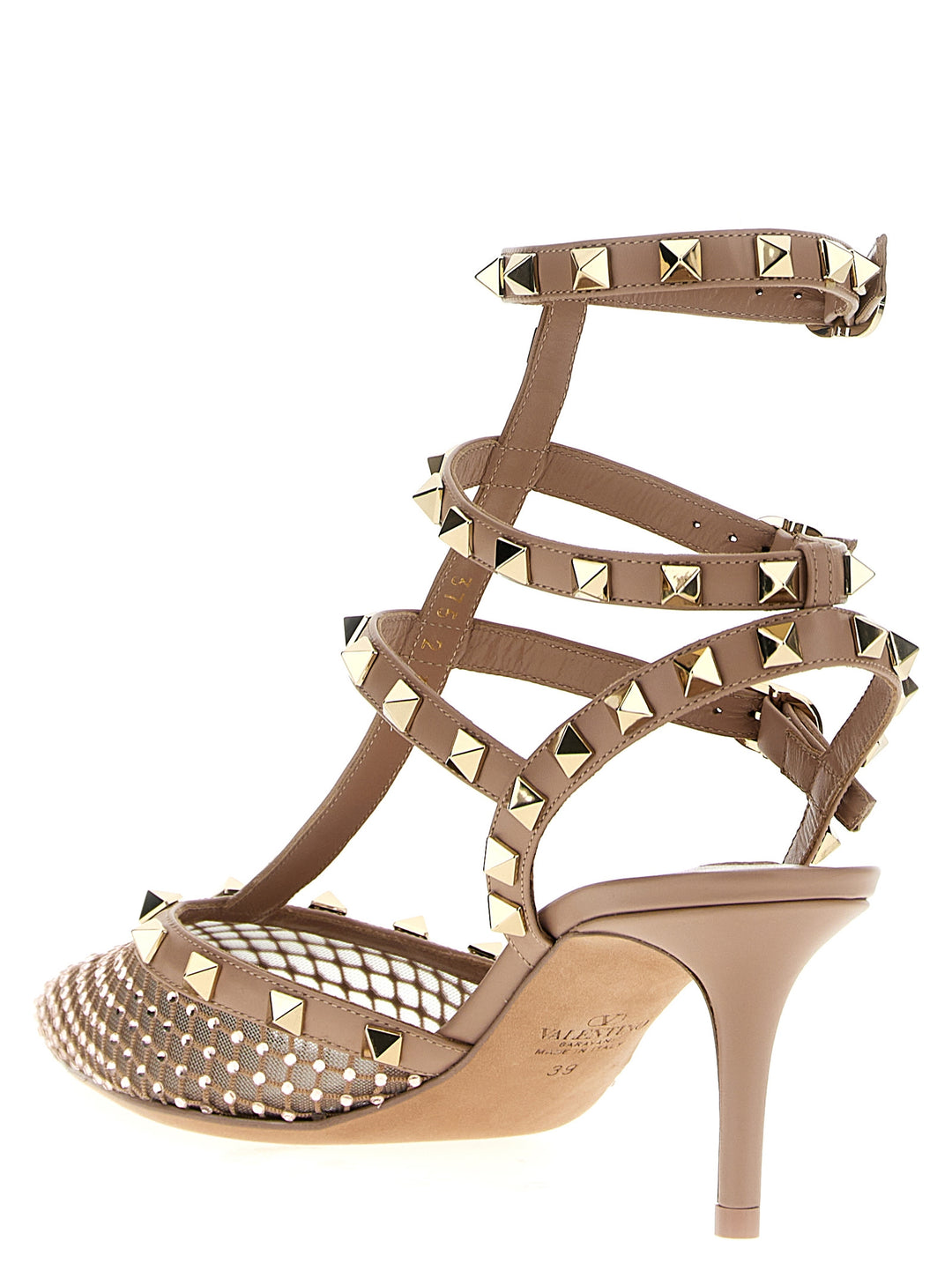 Rockstud Pumps Beige