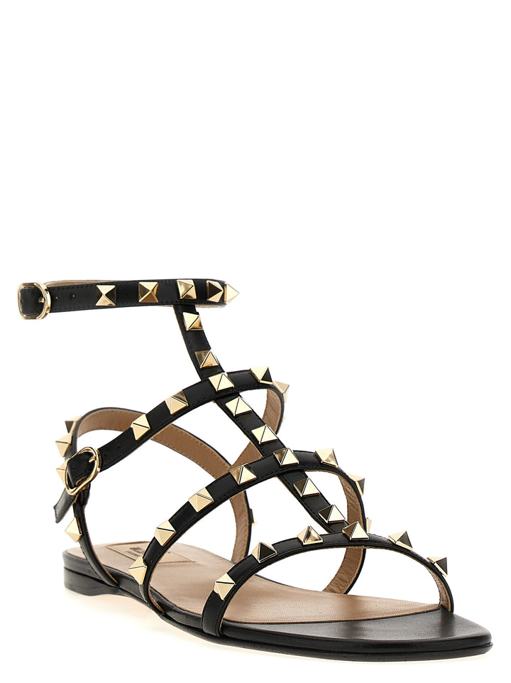 Rockstud Sandals Black