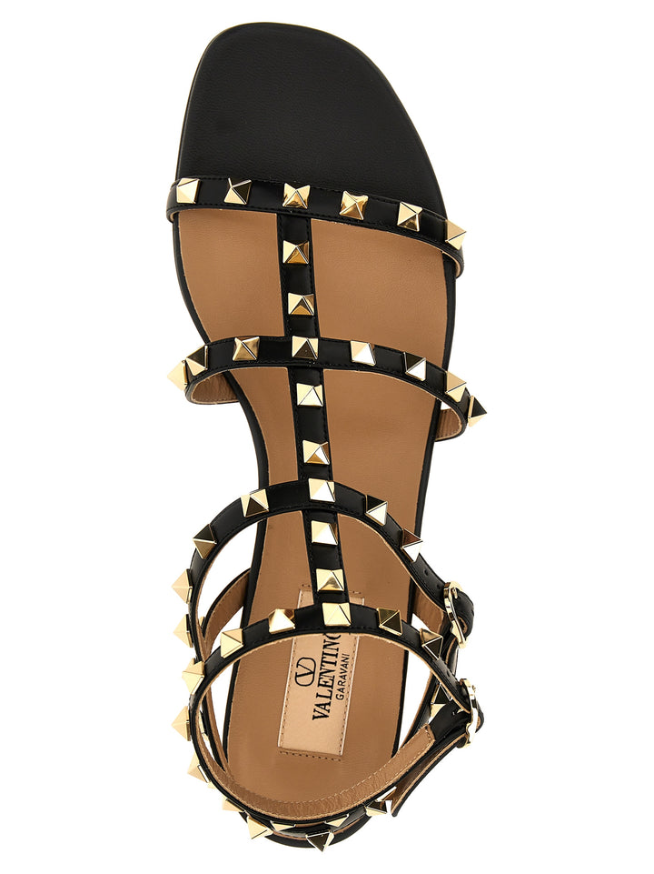 Rockstud Sandals Black