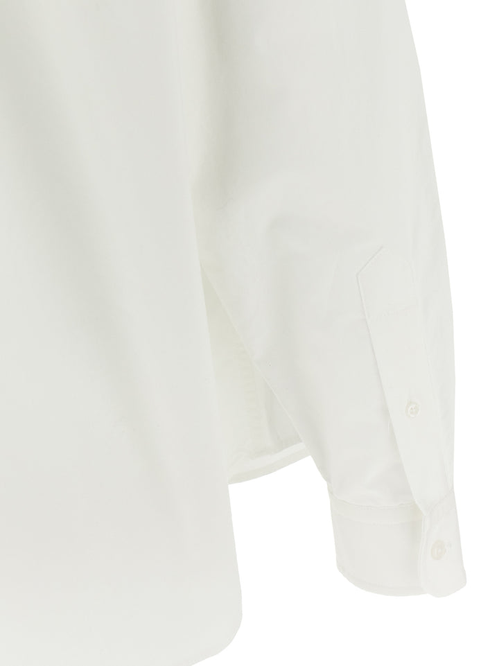 T By Alexander Wang Boyfriend Shirt Shirt and Blouse - White | 5d399508acb6ebe0c5206a6b713a184b5ecc5c8e